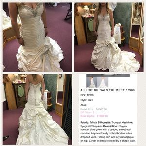Allure Trumped Wedding Gown